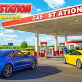 Gas Station Car Driving